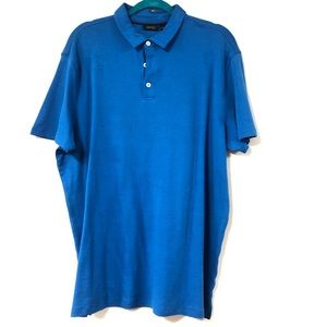 Apt. 9 Soft Touch Blue Polo XL